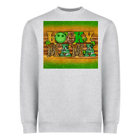 Heather Grey st patricks day lucky mama Heavyweight Sweatshirt - Artiststas