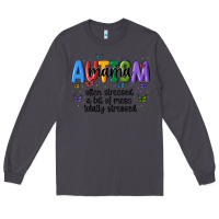 Smoke autism mama Long Sleeve Tee - MaliasSmallBusiness