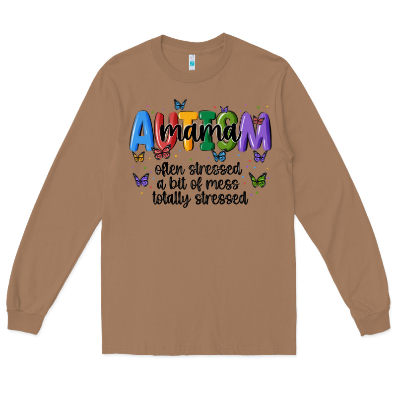Autism Mama Long Sleeve Tee by MaliasSmallBusiness | Teevron