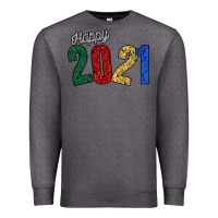Charcoal Heather Happy 2021 Premium Sweatshirt - Bettercallsaul