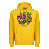 Lemon Happy Mardi Gras y'all Premium Hoodie - NancyCooperArtShop