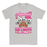 Moon Dust As a Aquarius Girl I was Born with My Heart on my Sleeve and a mouth Classic Tee - Jasminsmagicworld