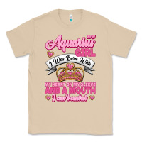 Mushroom As a Aquarius Girl I was Born with My Heart on my Sleeve and a mouth Classic Tee - Jasminsmagicworld