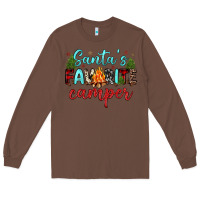 Chestnut santa s favorite camper Long Sleeve Tee - JahusDesignShop