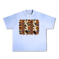 Grape Ice serape sunflower cowhide leopard brushstroke Urban Heavy Tee - AdoDesignShop