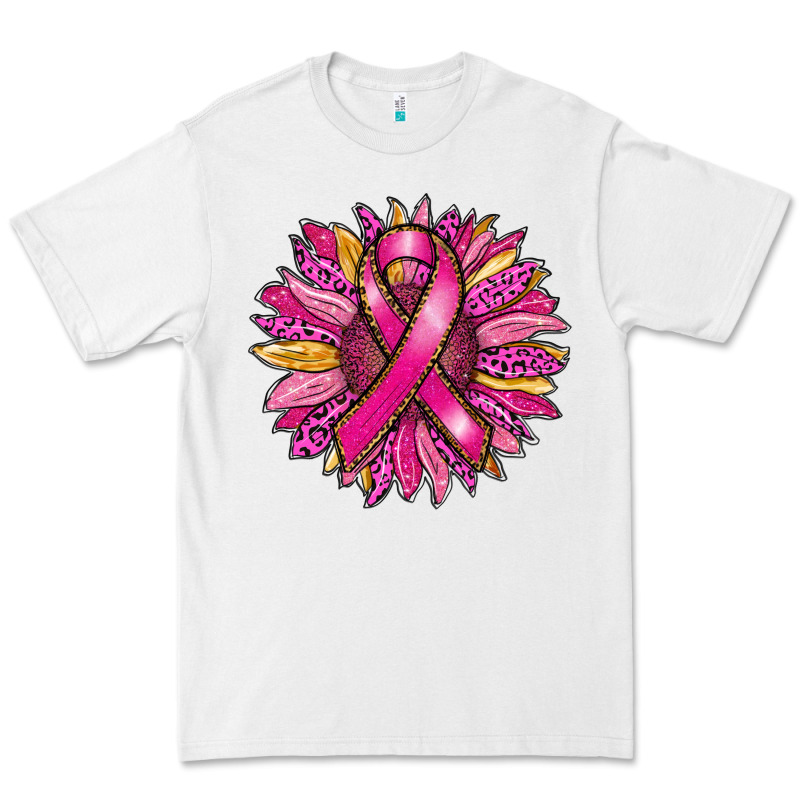 Breast Cancer Sunflower Premium Tee by RanaPortraitStore | Teevron