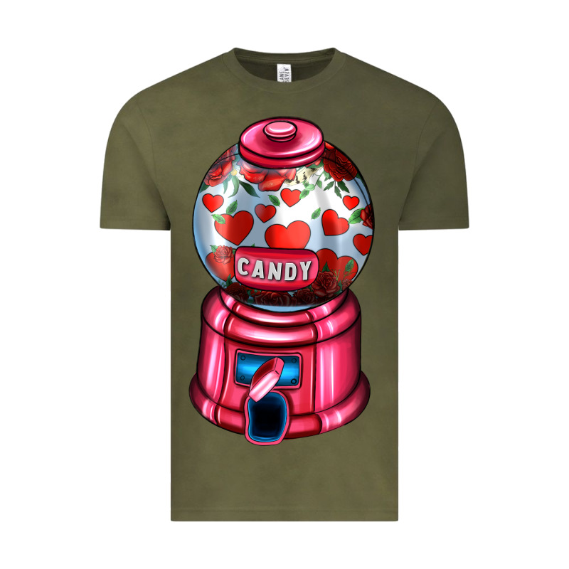 Love And Candy Machine Vintage Tee by AdoDesignShop | Teevron