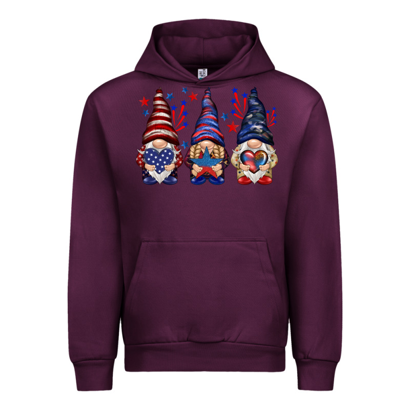 4th Of July Gnomies With Stars Urban Hoodie by HowdyJamesFarm | Teevron