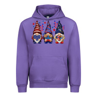 Tulip 4th Of July gnomies with stars Urban Hoodie - HowdyJamesFarm