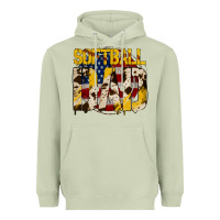 Matcha American Softball Dad Heavyweight Hoodie - Bettercallsaul