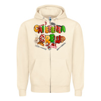 Sandshell Christmas cafeteria crew Zipper Hoodie - MaliasSmallBusiness
