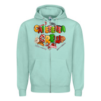 Christmas Cafeteria Crew Zipper Hoodie | Teevron