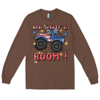 Chestnut 4th of july png, monster truck Long Sleeve Tee - MaliasSmallBusiness