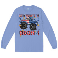 4th Of July Png, Monster Truck Long Sleeve Tee | Teevron