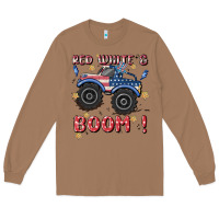 Toasted Coconut 4th of july png, monster truck Long Sleeve Tee - MaliasSmallBusiness