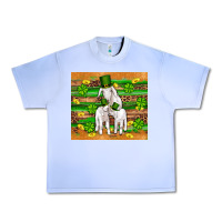 Grape Ice st patricks goat family shamrock gold serape leopard glitter wooden tu Urban Heavy Tee - Artiststas