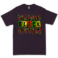Plum no sugar no cream black Premium Tee - Zillion Design Studio