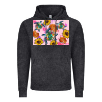 Vintage Black Sunflowers Turtle Vintage Hoodie - Artiststas