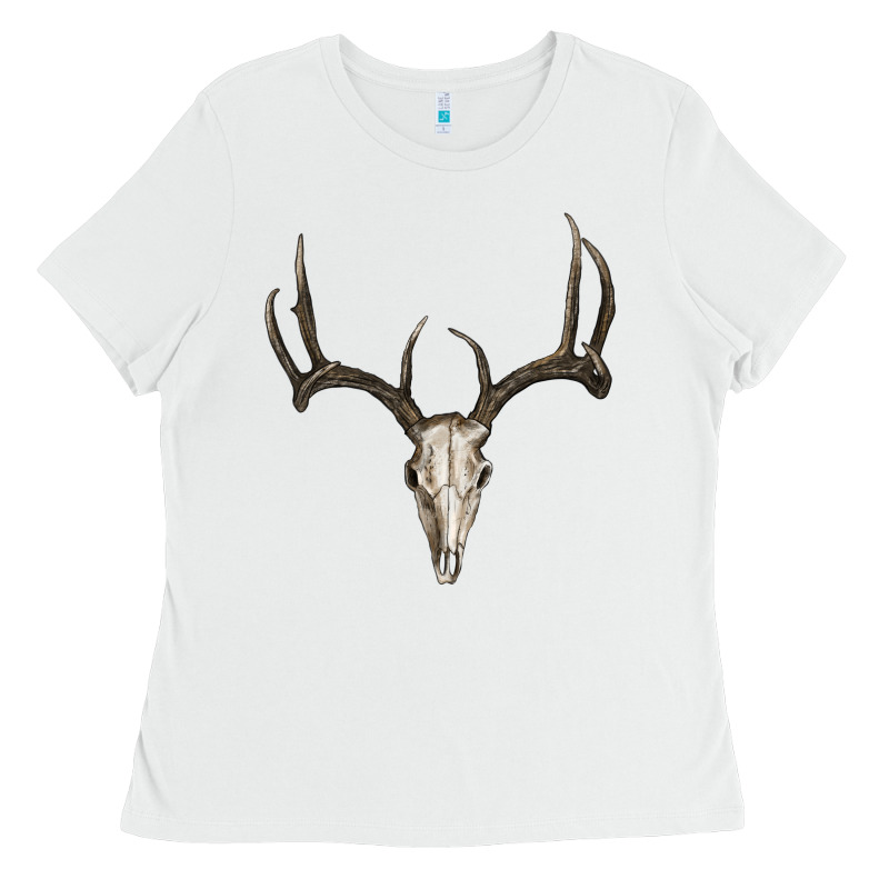 Deer Skull Ladies Tee by RanaPortraitStore | Teevron