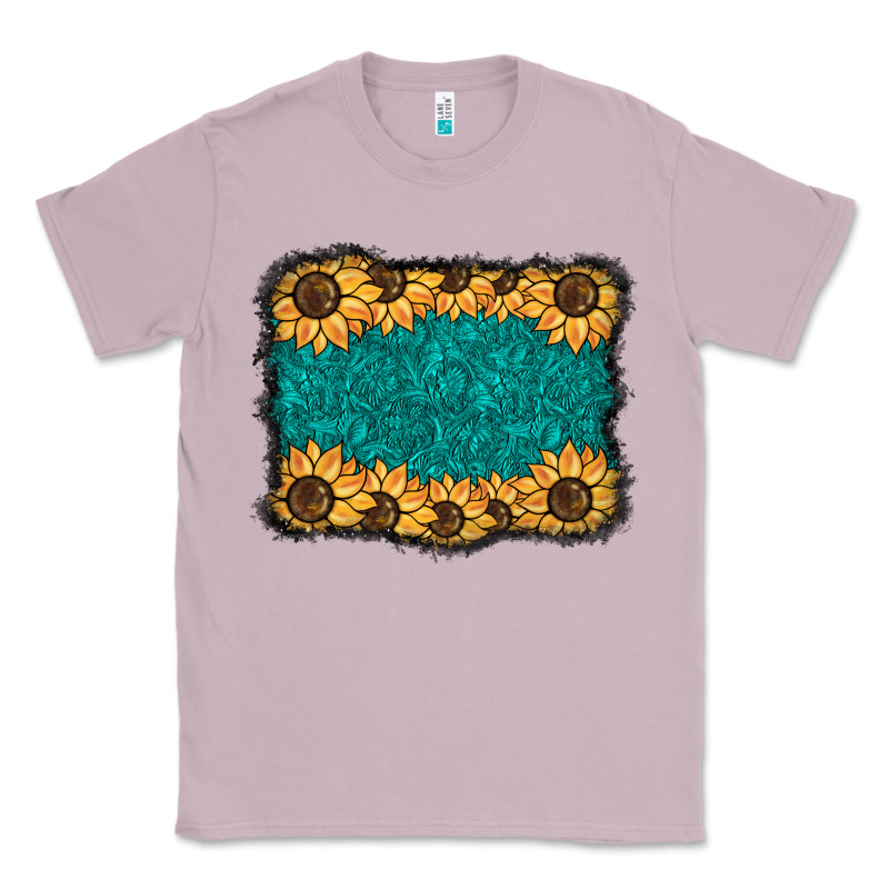 Sunflower Background Classic Tee by BarkalooDesign | Teevron