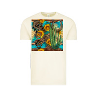 Horseshoe And Cactus Vintage Tee | Teevron