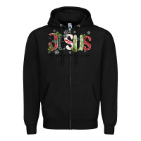 Black jesus the reason for the season Zipper Hoodie - MaliasSmallBusiness