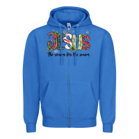 True Royal jesus the reason for the season Zipper Hoodie - MaliasSmallBusiness