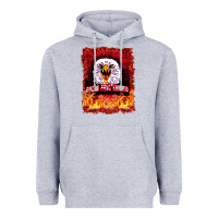 Heather Grey Eagle Fang Karate Heavyweight Hoodie - Bettercallsaul