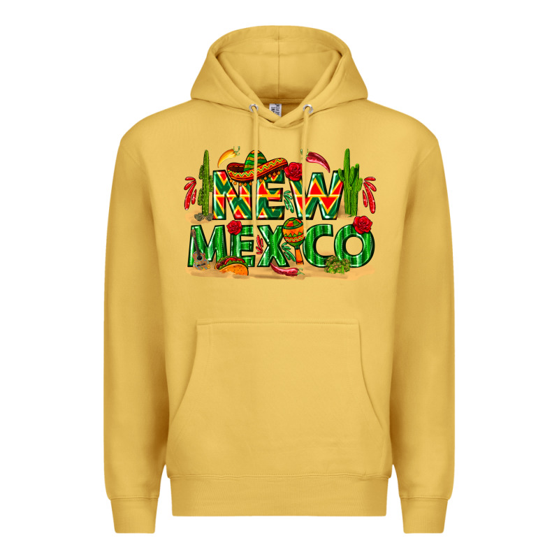 New Mexico Premium Hoodie by texasbilliewilder | Teevron