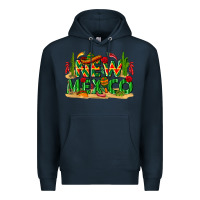 Navy New Mexico Premium Hoodie - texasbilliewilder