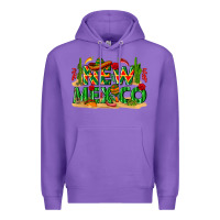 Purple New Mexico Premium Hoodie - texasbilliewilder