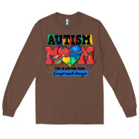 Chestnut autism mom like a normal mom Long Sleeve Tee - MaliasSmallBusiness