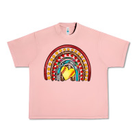 Salmon softball rainbow Urban Heavy Tee - Artiststas