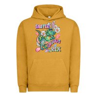 Pigment Peanut Butter Easter Saurus Rex Easter Day Urban Hoodie - CowGirlArtShop