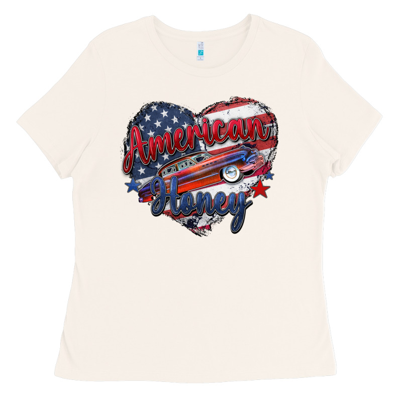 American Honey Ladies Tee by Zillion Design Studio | Teevron