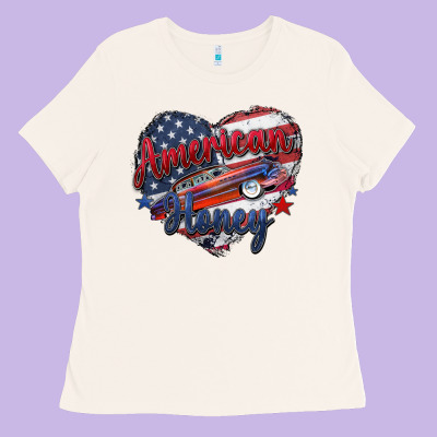 American Honey Ladies Tee Designed By Zillion Design Studio