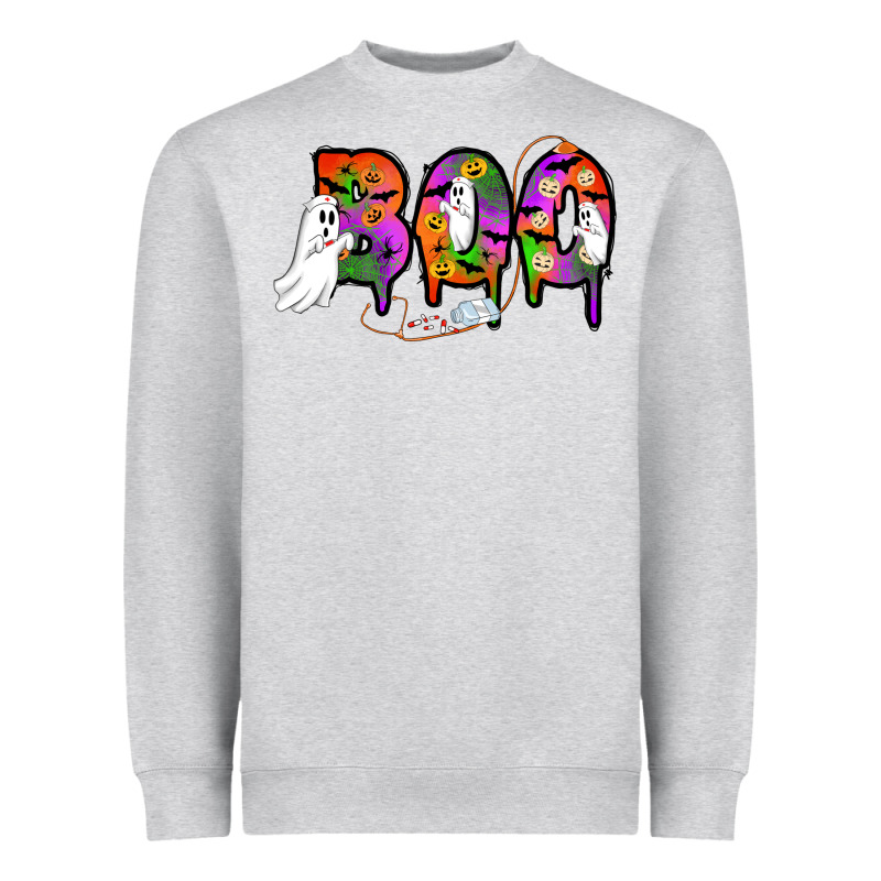 Halloween Boo Heavyweight Sweatshirt by AdoDesignShop | Teevron
