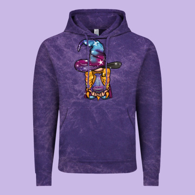 Witch Gnome With Poison Vintage Hoodie Designed By Bundleandbundleshop