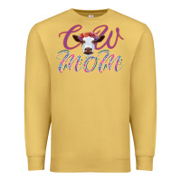 Antique Gold Cow Mom Premium Sweatshirt - Bettercallsaul
