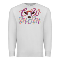 Dove Grey Cow Mom Premium Sweatshirt - Bettercallsaul