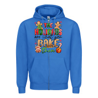 True Royal the holidays are what you bake them Zipper Hoodie - MaliasSmallBusiness