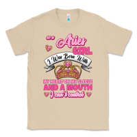 Mushroom As A Aries Girl I Was Born With My Heart On My Sleeve And A Mouth Classic Tee - Jasminsmagicworld