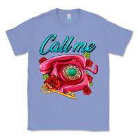 Colony Blue call me roses and pink telephone Classic Tee - AdoDesignShop