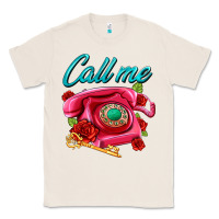 Natural call me roses and pink telephone Classic Tee - AdoDesignShop