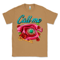 Toasted Coconut call me roses and pink telephone Classic Tee - AdoDesignShop