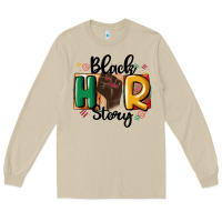Black Story Long Sleeve Tee | Teevron