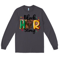 Smoke black story Long Sleeve Tee - MaliasSmallBusiness