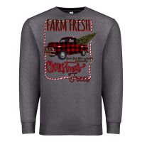 Charcoal Heather Farm Fresh Christmas Premium Sweatshirt - Bettercallsaul