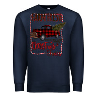 Navy Farm Fresh Christmas Premium Sweatshirt - Bettercallsaul