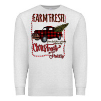 Oatmeal Heather Farm Fresh Christmas Premium Sweatshirt - Bettercallsaul